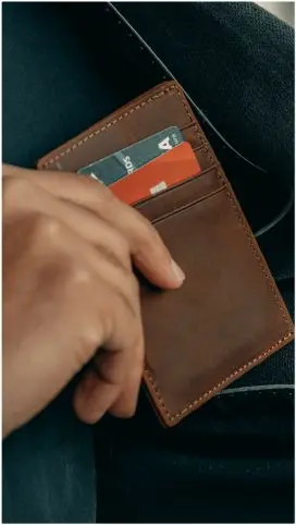 tarjeteros - billeteras hombre